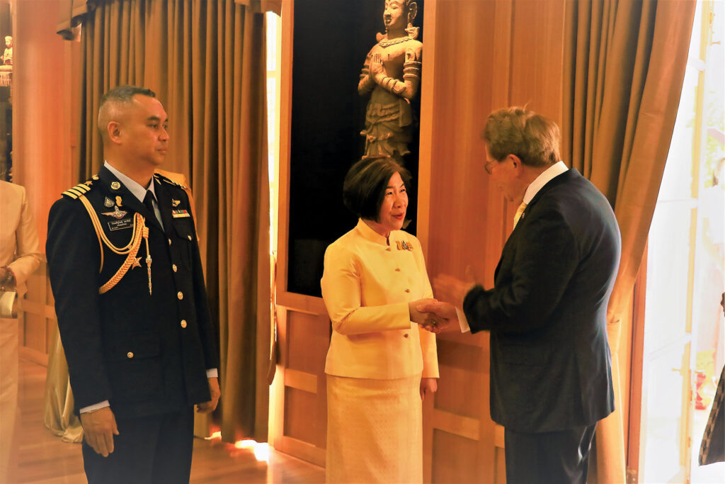ATBC President Doug Blunt meeting with Ms. Santipitaks, Ambassador Extraordinary and Plenipotentiary of the Kingdom of Thailand to Australia